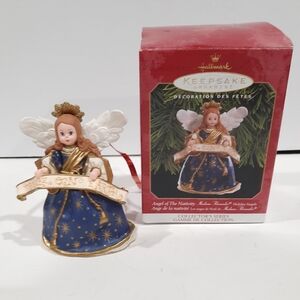 Vintage "Angel of The Nativity" Hallmark Ornament
